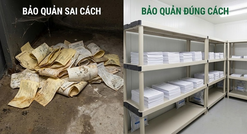 Cách xếp vé xe lên kệ để tránh ẩm mốc Cách xếp vé xe lên kệ để tránh ẩm mốc