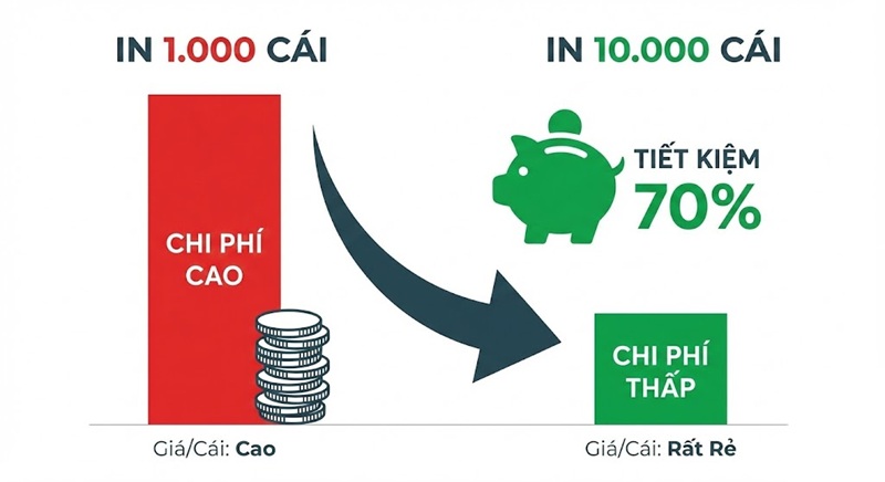 So sánh giá in tem vỡ số lượng ít và số lượng nhiều So sánh giá in tem vỡ số lượng ít và số lượng nhiều