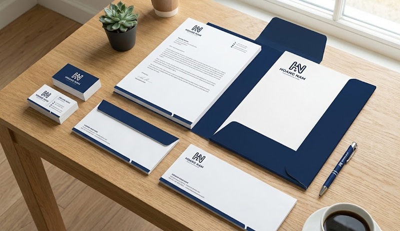 Bộ thiết kế nhận diện thương hiệu văn phòng chuyên nghiệp Bộ thiết kế nhận diện thương hiệu văn phòng chuyên nghiệp