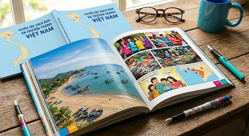 Các loại kích thước và khổ in sách tiêu chuẩn phổ biến như A4, A5 giúp tối ưu chi phí in sách giá rẻ.