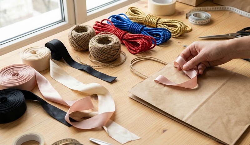 Các loại dây quai túi giấy thời trang đẹp