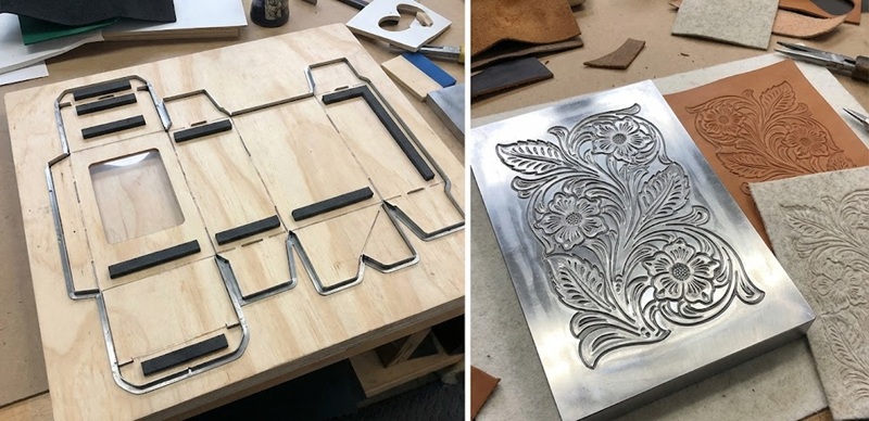 Các loại khuôn bế theo yêu cầu cho giấy và da Các loại khuôn bế theo yêu cầu cho giấy và da