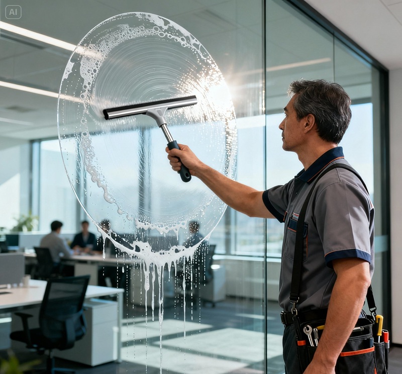 Cách dán decal trong khổ lớn bằng nước xà phòng