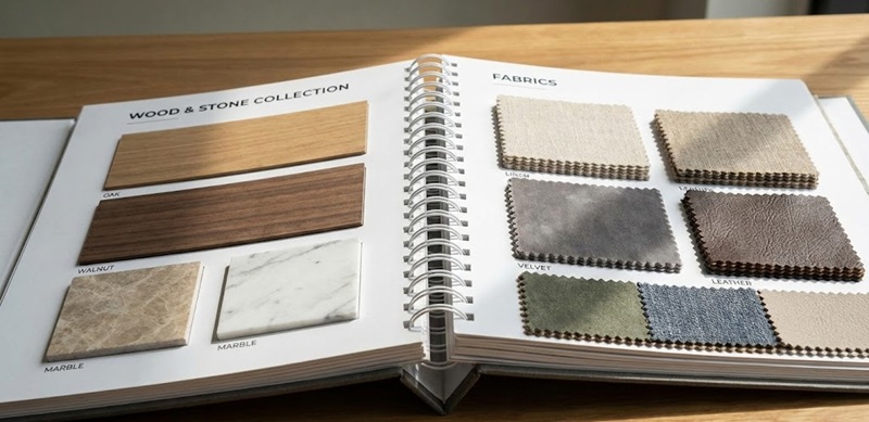 Quy cách đóng lò xo catalogue lật mở 360 độ