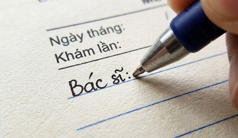 Chất liệu giấy Ford bám mực tốt dùng để in ruột sổ khám bệnh