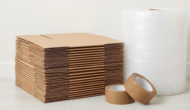 Combo thùng carton và phụ kiện chuyển nhà bán lẻ