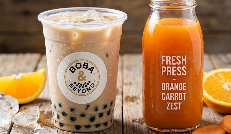 Decal nhựa sữa và nhựa trong chống nước cho ly trà sữa Decal nhựa sữa và nhựa trong chống nước cho ly trà sữa