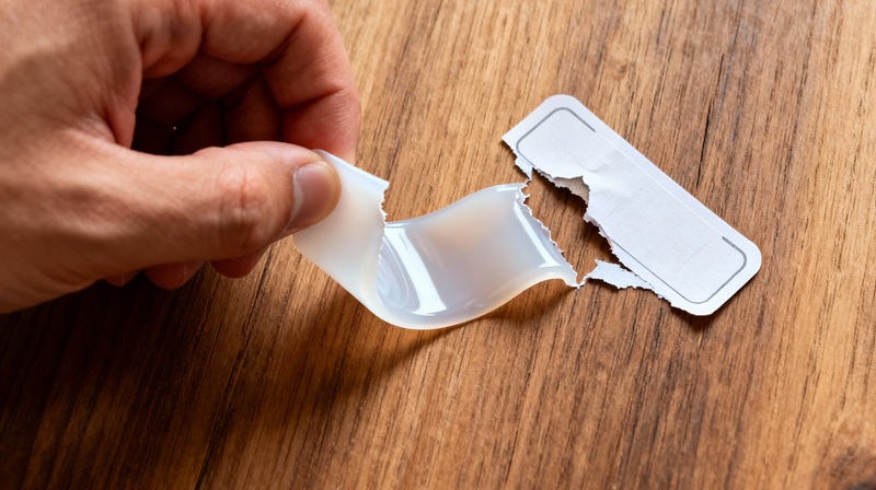 Tem decal nhựa dẻo dai xé không rách