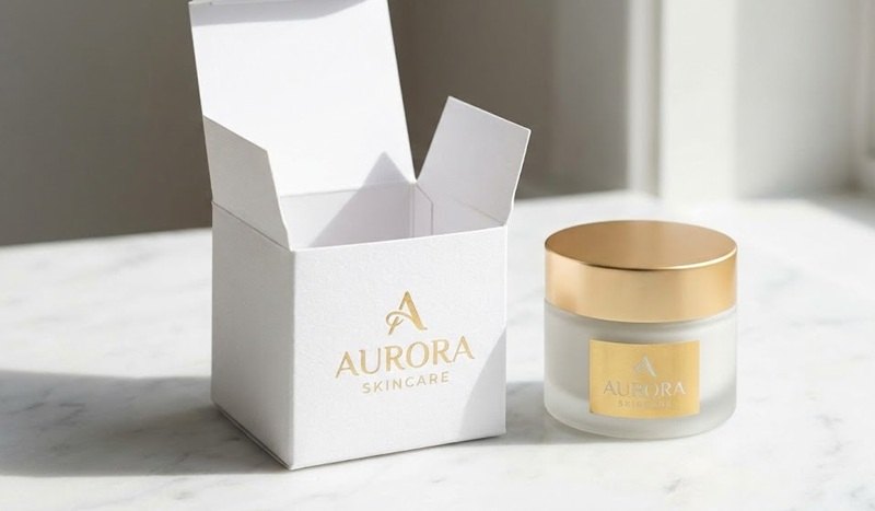 Hộp giấy Ivory in bao bì mỹ phẩm cao cấp