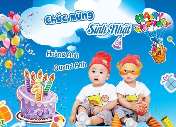 Cách chọn màu sắc và chủ đề in backdrop sinh nhật
