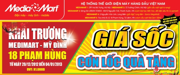 Mẫu băng rôn ấn tượng và thu hút