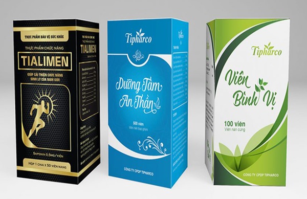 Mẫu in bao bì dược phẩm chuyên nghiệp