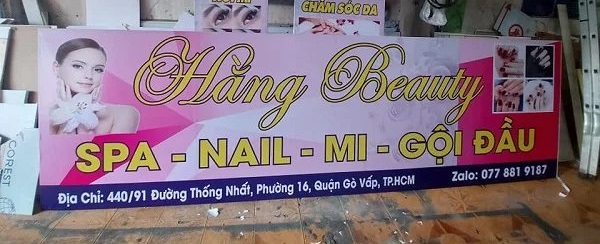 Mẫu bạt quảng cáo đẹp thu hút khách hàng