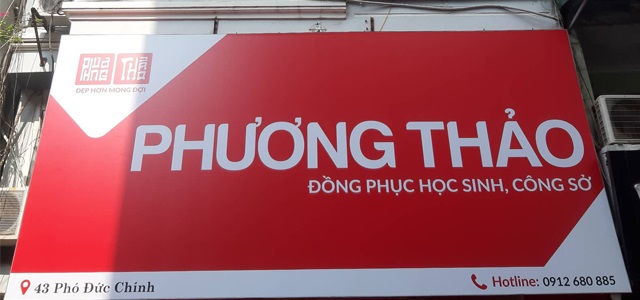 Mẫu bạt quảng cáo đẹp thu hút khách hàng