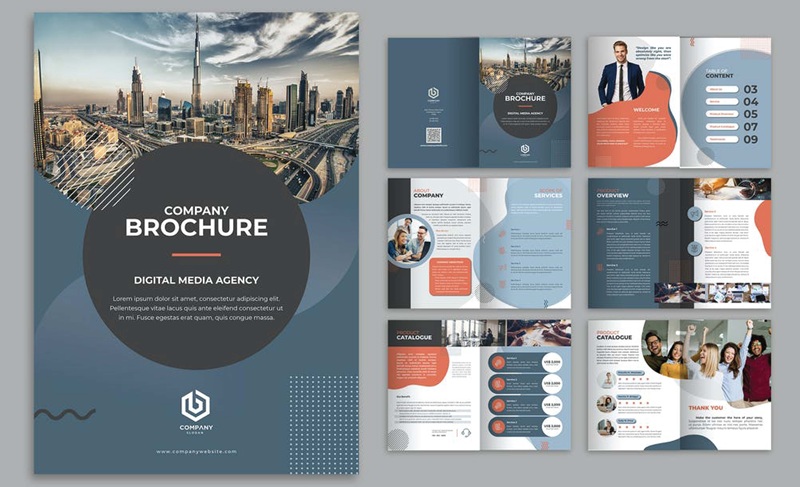 Mẫu in catalogue brochure