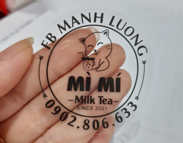 mẫu in decal nhựa trong đẹp giá rẻ