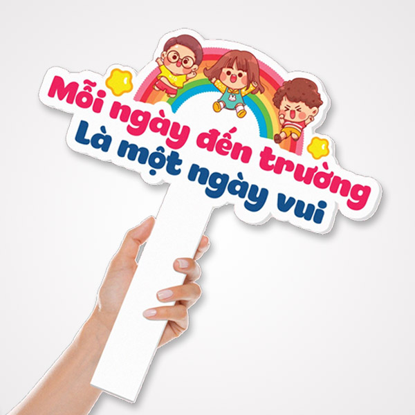 Những mẫu in hashtag cầm tay đẹp