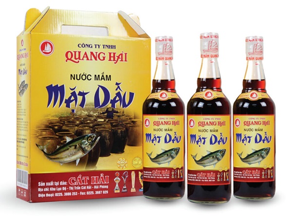 Mẫu in hộp giấy đựng nước mắm đẹp