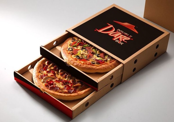 Mẫu hộp giấy đựng pizza đẹp mắt