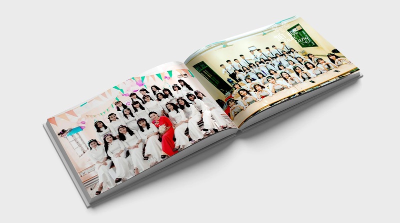 Mẫu in kỷ yếu Yearbook đẹp