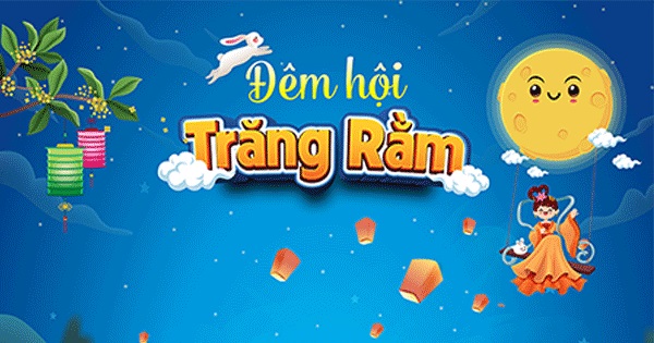 Mẫu in phông bạt trung thu