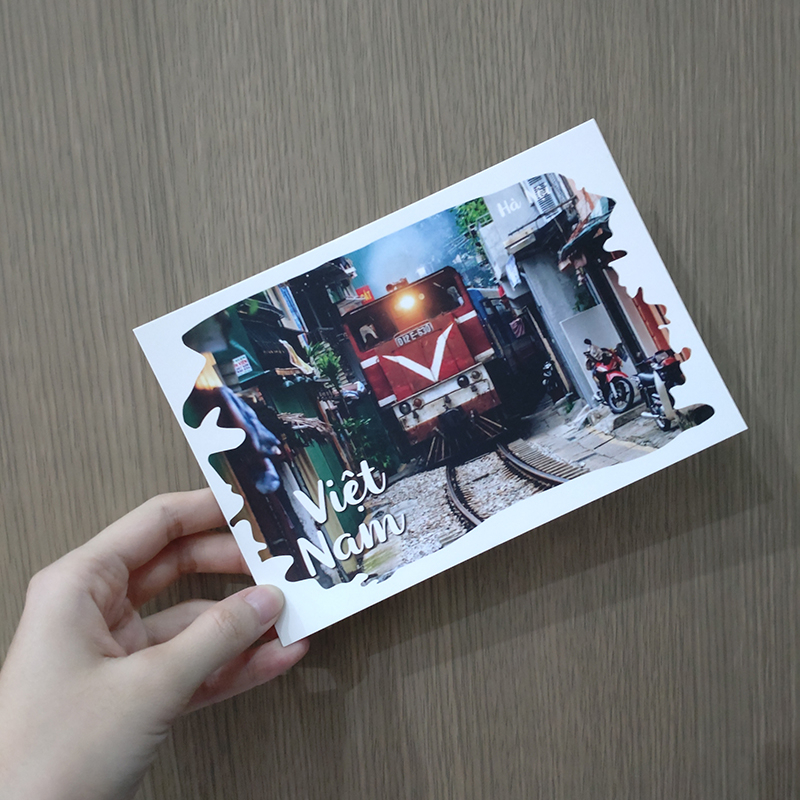 Mẫu postcard, bưu thiếp đẹp, ấn tượng