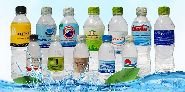Mẫu in tem nhãn nước đóng chai