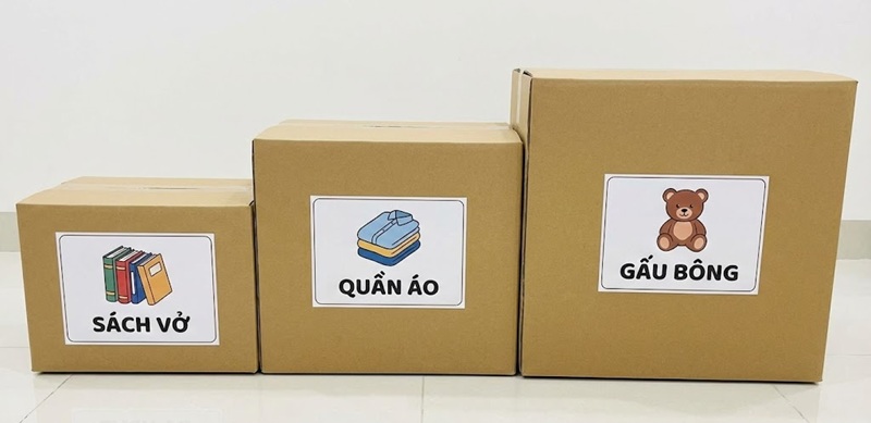 Các kích thước thùng carton chuyển nhà bán lẻ phổ biến