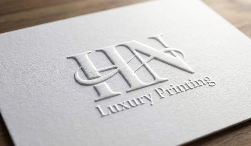 Kỹ thuật dập nổi logo trên danh thiếp giấy mỹ thuật