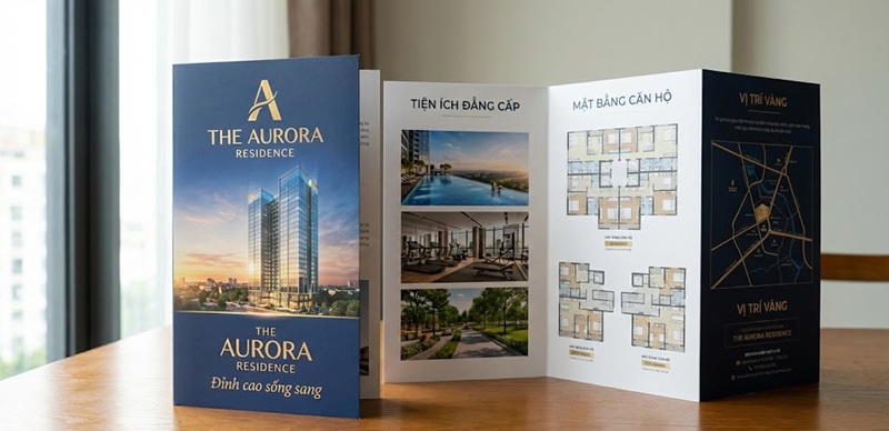 Mẫu in brochure gấp 3 quảng cáo spa đẹp Mẫu in brochure gấp 3 quảng cáo spa đẹp