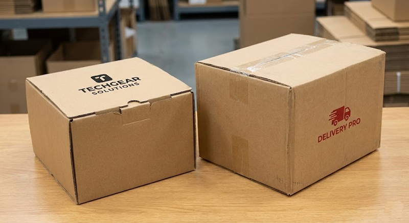 Các mẫu hộp carton 3 lớp nắp gài và nắp đối khẩu đẹp