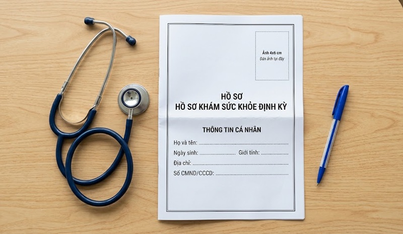 Các mẫu in phiếu khám sức khỏe xin việc và thi bằng lái xe chuẩn quy định