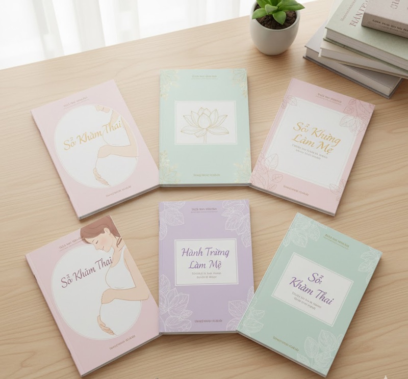 Mẫu bìa sổ khám bệnh Sản phụ khoa Mẫu bìa sổ khám bệnh Sản phụ khoa