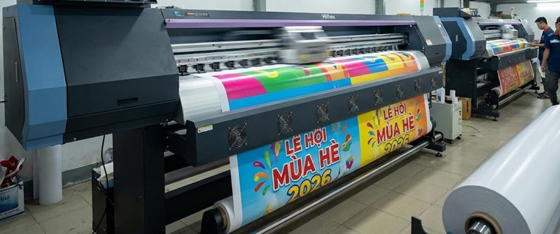 Xưởng in bạt Hiflex và in PP khổ lớn uy tín tại TPHCM Xưởng in bạt Hiflex và in PP khổ lớn uy tín tại TPHCM