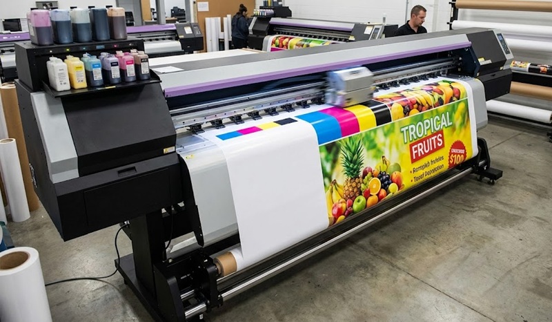 Máy in bạt hiflex khổ lớn công nghệ mới