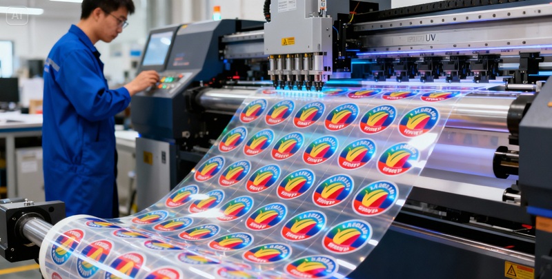 Xưởng in decal nhựa trong lấy liền uy tín tại TPHCM