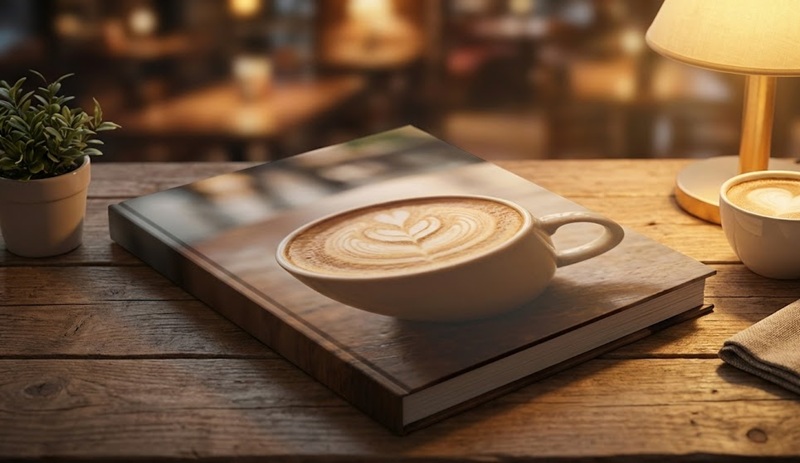 In menu cán màng mờ sang trọng cho quán cafe