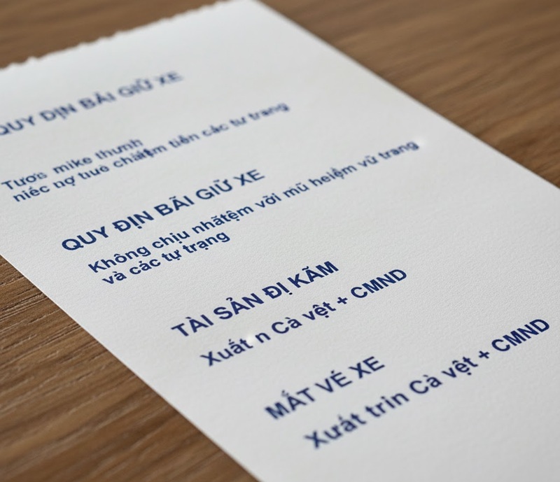 Nội dung quy định miễn trừ trách nhiệm in mặt sau vé xe Nội dung quy định miễn trừ trách nhiệm in mặt sau vé xe