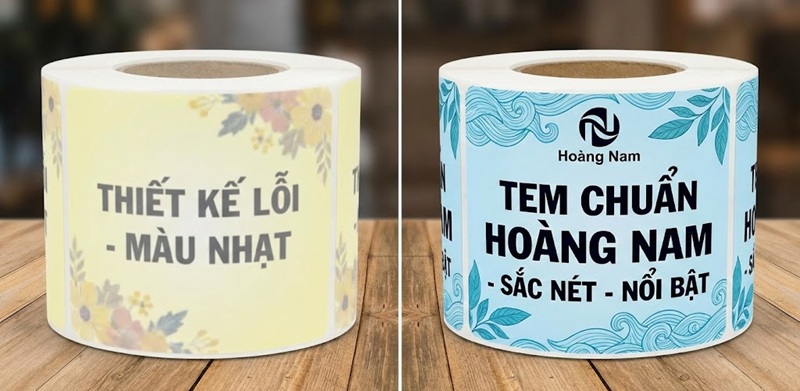 Cách phối màu tem bảo hành dễ đọc và chuyên nghiệp Cách phối màu tem bảo hành dễ đọc và chuyên nghiệp