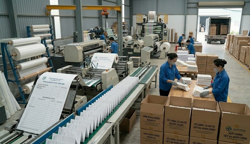Quy trình sản xuất sổ khám bệnh tại xưởng In Ấn Hoàng Nam Quy trình sản xuất sổ khám bệnh tại xưởng In Ấn Hoàng Nam