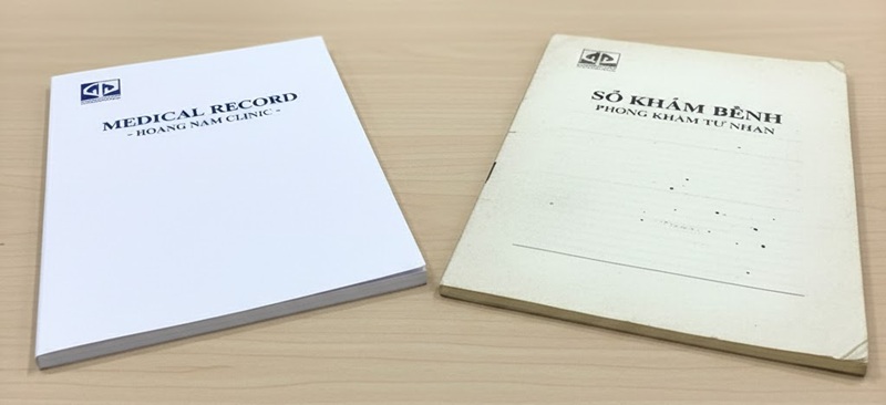 So sánh chất lượng in sổ khám bệnh So sánh chất lượng in sổ khám bệnh
