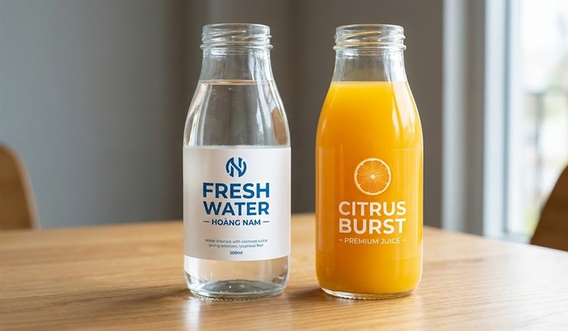 Phân biệt tem decal nhựa sữa và decal nhựa trong suốt