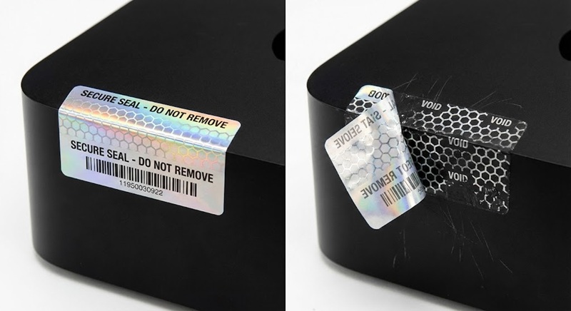 Cơ chế chống giả của tem hologram tổ ong để lại dấu vết Cơ chế chống giả của tem hologram tổ ong để lại dấu vết