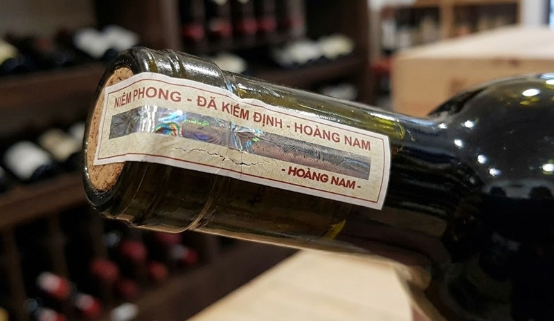 Tem niêm phong nắp chai rượu chống hàng giả Tem niêm phong nắp chai rượu chống hàng giả