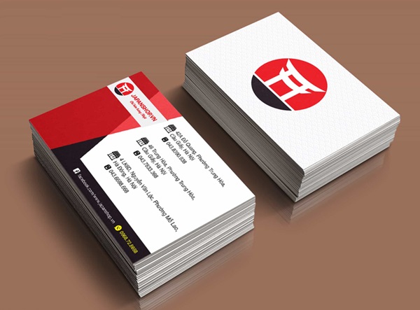 Mẫu thiết kế card visit chuyên nghiệp