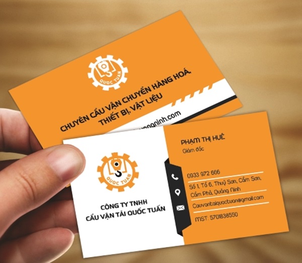 Mẫu thiết kế card visit chuyên nghiệp