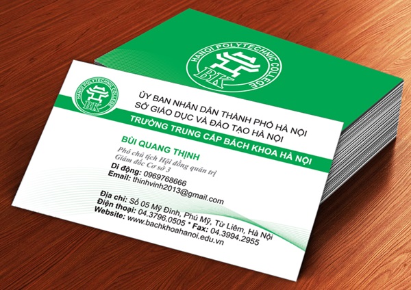 Sự sáng tạo trong thiết kế card visit