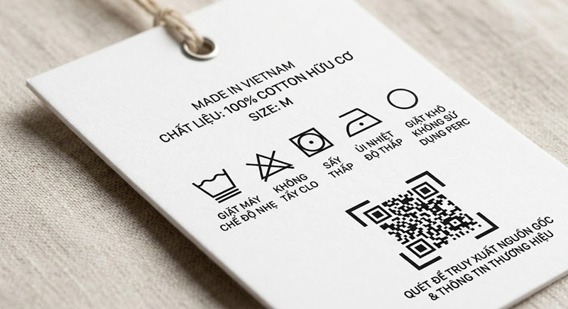 Bố trí mặt sau thẻ treo sản phẩm tối giản, khoa học để tiết kiệm chi phí gia công Bố trí mặt sau thẻ treo sản phẩm tối giản, khoa học để tiết kiệm chi phí gia công