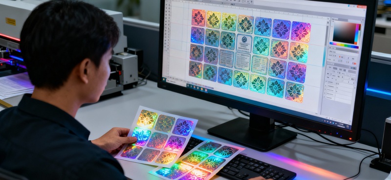 Thiết kế tem bảo hành hologram độc quyền theo yêu cầu Thiết kế tem bảo hành hologram độc quyền theo yêu cầu