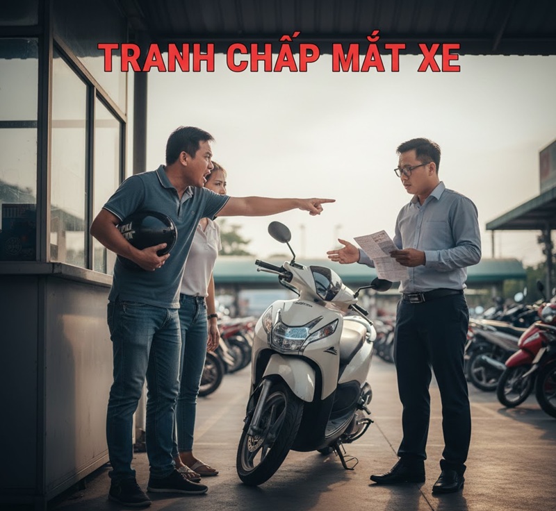 Tranh chấp bồi thường khi làm mất xe của khách Tranh chấp bồi thường khi làm mất xe của khách